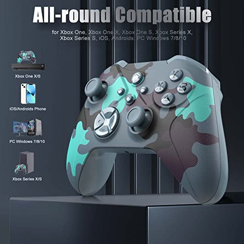 Gamrombo Wireless Xbox Controller (Camo Blue) - Image 2