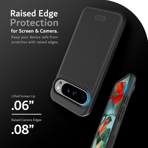 Image of TUDIA MergeGrip [Magsafe Compatible] for Pixel 9 Pro XL Case - Matte Black