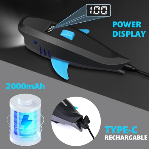 Bike Horn with Light, 120dB Electric Bicycle Bell & 400LM