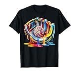 Baseball Drip for Boys Ice Cream Drip Baseball Stuff Lover T-Shirt