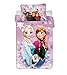 Produktbild Disney Frozen Baby Bettwäsche Eiskönigin Anna ELSA Kopfkissen Bettdecke 100 x135 cm
