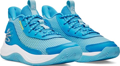 Under Armour - Kids Grade School Curry 3Z7 Basketball Shoes, Color Stadium Green (401), Size: 6 M US Big Kid4