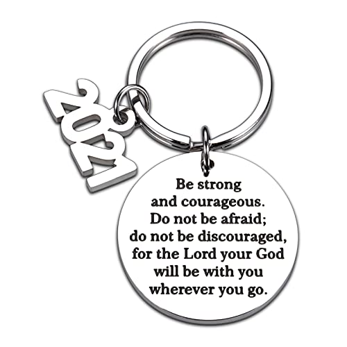 Christian Graduation Gifts Keychain for Him Her 2022 High School College Students Bible Verse Religious Inspirational 2022 Senior Master Graduation Gifts for Friends Nurse Daughter Son Christmas