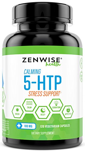 5-HTP - 100 MG with Vitamin B6 - Stress Relief Support & Mood