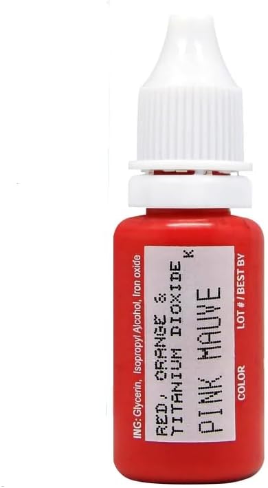 Biotouch - Pink Mauve Permanent Makeup Pigment 15mL Bottle