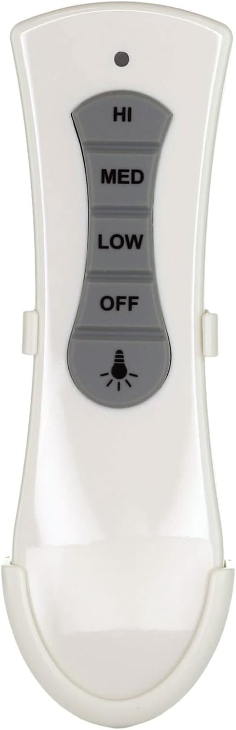 Anderic Slim Style UC7216T - Compatible with Hampton Bay/Harbor Breeze Ceiling Fans and Includes Wall Mount - Replaces: CHQ7216T, CHQ7078T, UC7078T, Fan-HD, HD5 (Standard Slim - RR7216T)