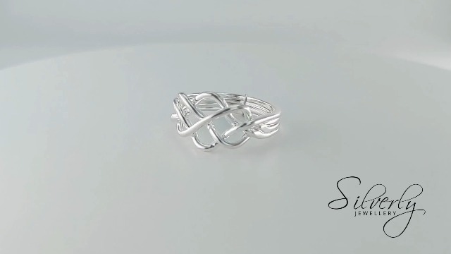 Bague De Fiançailles à Nœud Celtique Bagues En Diamant Brut - Canada