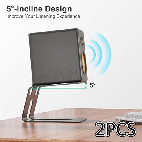 Soporte universal para estantería metálico con diseño acústico para mesa 7