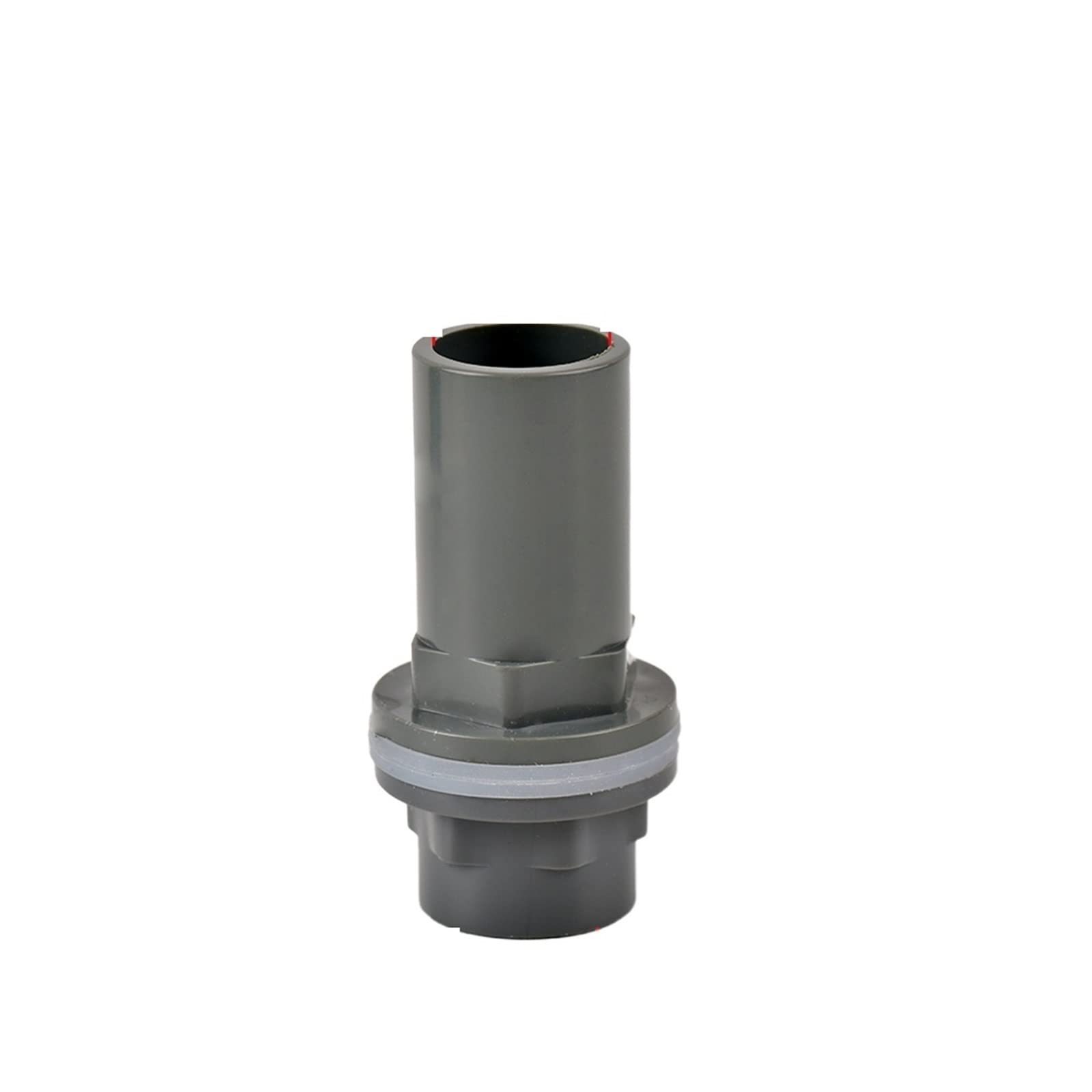 Codo de PVC para acuario de 25mm que asegura un drenaje sin fugas en el tanque