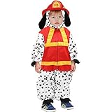  Disfraz de carnaval perro bombero (3 - 4 años)
