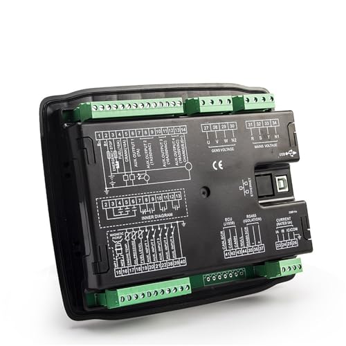 Module de commande HGM6120N pour groupe électrogène diesel AMF avec port RS485 - 6