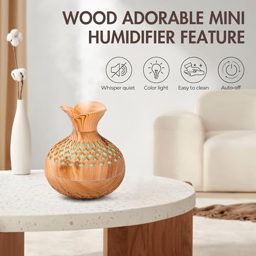 Mini Humidificador Portátil para Escritorio 300ml miniatura 3