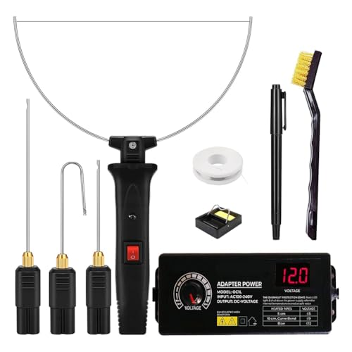 Lhnjimrsy Hot Wire Foam Cutter Kit 4 in 1 Foam Cutting Set with Electric Carving Tool and Transformer Adapter US Plug