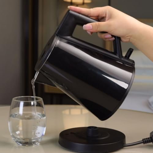 Tetera eléctrica de acero inoxidable gris 800ml miniatura 6