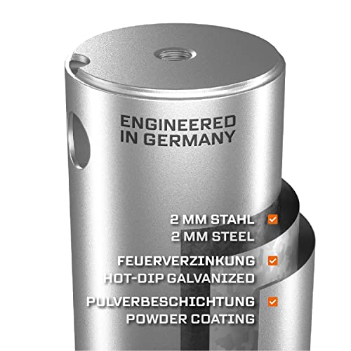 MAXERIO 60 cm Base-Set 6er Schroef Funderingen + Accessoires; Ø 60 x 2; M12 - Image 4