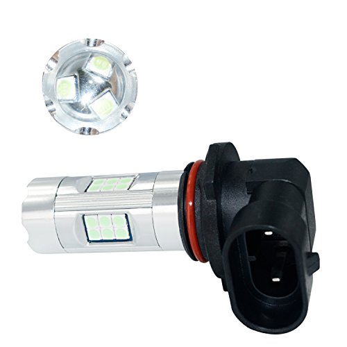 image for Alla Lighting 3200 Lumens Newest Version H10 9145 LED Fog Light Bulb H