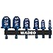 WADEO Swage Tool HVAC Repairing Set, Air Conditioner Copper Tube Expander Swaging Tool, Copper Pipe Boring Drill Bits with 6 Different Drill Bits Size 1/4'', 3/8'', 1/2'', 5/8'', 3/4'', 7/8''