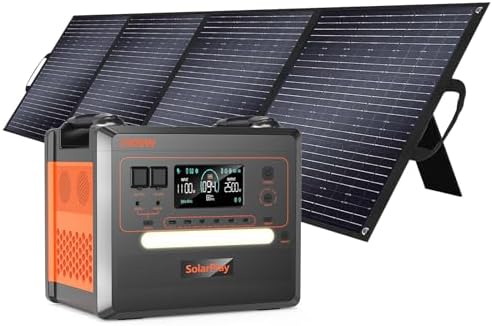 Q2402M SolarPlay 2500W Portable Power Station, 2300Wh Large Capac...