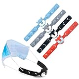 Extenseurs de sangle de masque, anti-serrage, support de masque, crochet de sangle d'oreille, accessoires de poignées, extension de masque, Prévention des Maux Oreilles et Visage