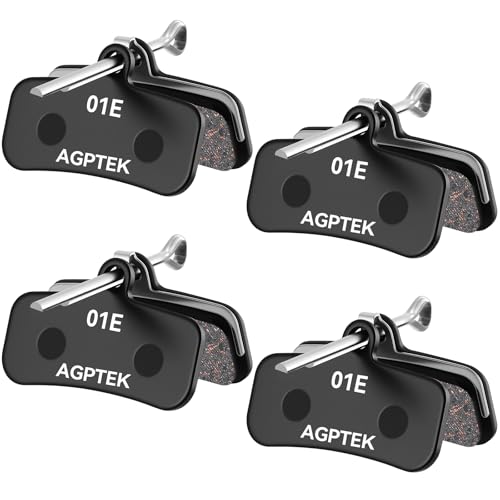 AGPTEK Bike Brake Pads, High-Performance Bicycle Brake Pad, 4 Pairs