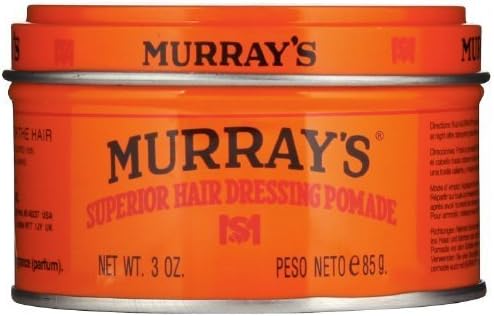 Murray's Superior Hair Dressing Pomade, 3 Ounce (Pack of 4) by Murrays