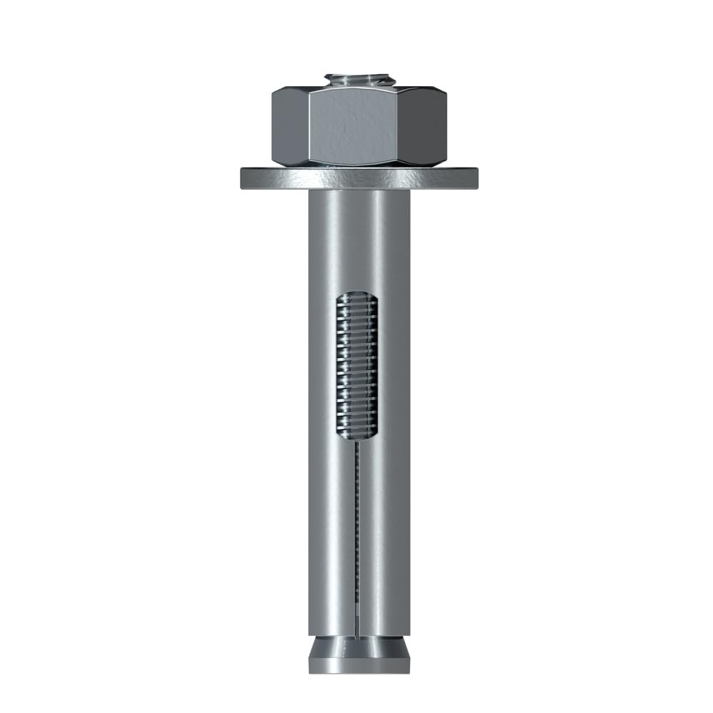 Simpson Strong-Tie SL37178HSS Sleeve-All® 3/8 in. x 1-7/8 in. Hex-Head Stainless-Steel Sleeve Anchor (50-Qty)