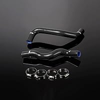 Vista 12 de Silicona refrigerante Kit de manguera de radiador para 68 – 73 Nissan Datsun 510 ka24