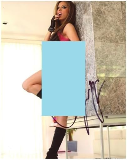 JENNA HAZE SIGNED AUTOGRAPHED 8x10 PHOTO POPULAR ADULT ACTRESS BECKETT BAS