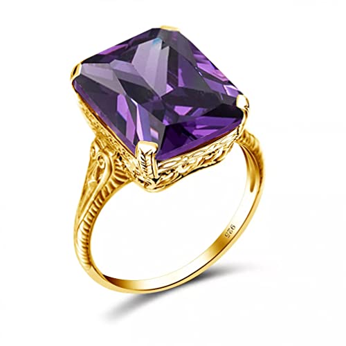 Bague améthyste en argent 925 un bijou féminin d'exception