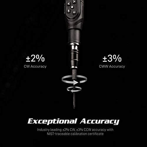 Capri Tools Digital Torque Screwdriver, Dual Direction, 0.44-4.42 In. Lbs./5.0-50 Cnm/0.51-5.1 Kg-Cm (Cp26000-50) #TOP2