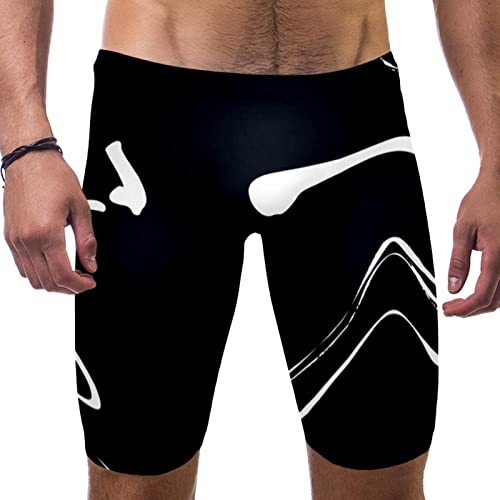 Bañador de deportes medias HUI JIN SHOP con secado rápido cool dry