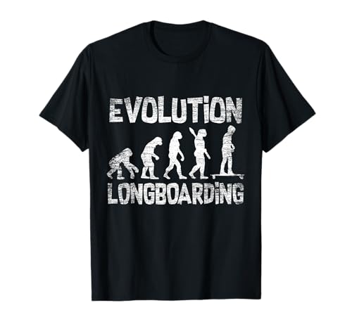 Evolution Longboard Longboarding Drop Deck T-Shirt