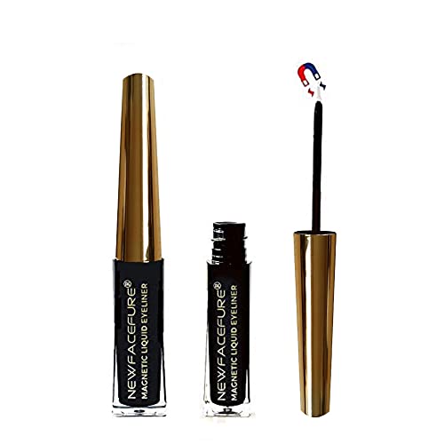 Newfacefure Magnetic Eyeliner, High-End Formula Magnetic Liquid Eye Liner Pen, Waterproof And No Smudge With Natural Look Eye Makeup Liner, Use With Magnets Lashes (Clear) #TOP22