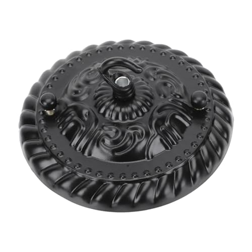 Placa de techo vintage negra para decorar el comedor con lámparas colgantes retro Operitacx