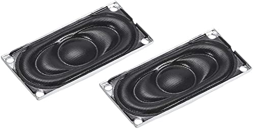 XYWHPGV Audio Speaker 2W 4 Ohm 4020mm (LW) Speaker for Electronic Project 2pcs (F9268 66622 DC36C 0535C E397B 8B113