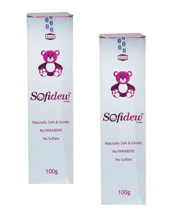 Sofidew Moisturizing Cream (2 X 100 g) (Pack of 2)