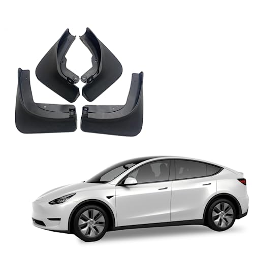 Garde-boue arrière avant pour Tesla Model Y : kit de protection contre les gravillons