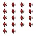 PLCPDM 18pack Antiskid Ski Snowboard Grips Stomps Mats Protables Alloys Pyramids Studs for Snowboarding and Skiing