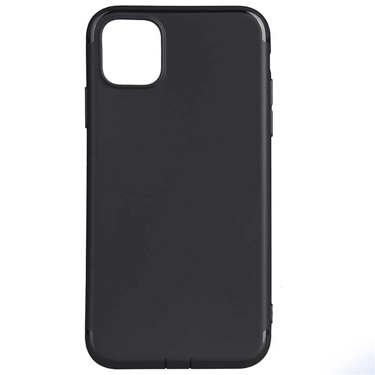Zore Apple ile uyumlu iPhone 11 Kılıf İmax Silikon Siyah