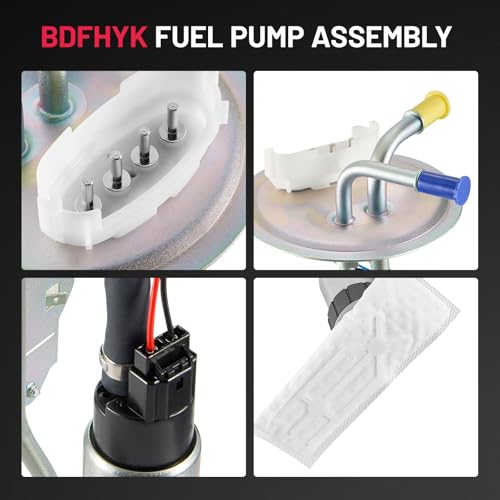 Image of BDFHYK Electric Fuel Pump Module Assembly E2106S Compatible with Ford F-100 Ranger 2.3L 2.9L 3.0L 4.0L I4 V6 1989-1997, Compatible with Mazda B2300 B3000 2.3L 3.0L I4 V6 1995-1997 Replace F57Z9H307FA