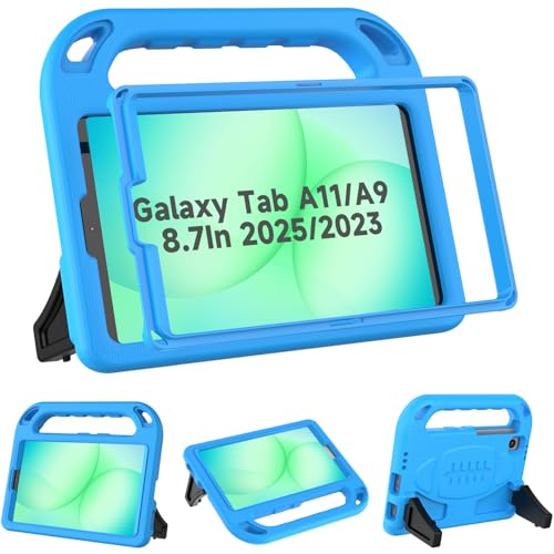 SINSO Case for Samsung Galaxy Tab A11/A9/A7 Lite 8.7 2025/2023/2021 Blue