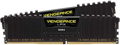 Corsair Vengeance LPX 16GB (2 X 8GB) DDR4 3000 (PC4-24000) C16 1.35V Desktop memory - Black PC Memory