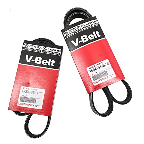 Genuine And Oem Timing Belt Kit | With Water Pump, Idler Pulley, Seals, Serpentine | Fits Select: C/Amry. H/Ighlander. S/Ienna. R/X330. E/S330 A/Valon S/Olara #TOP3