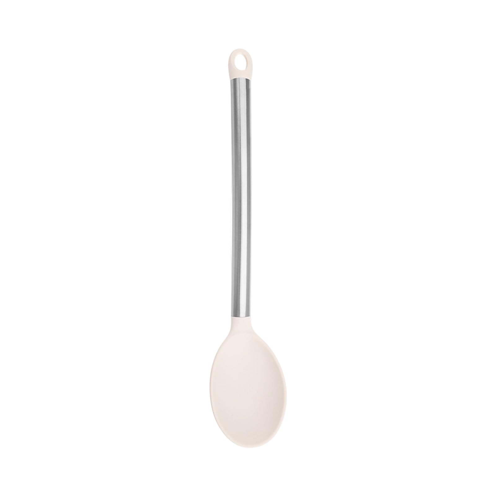 Osniyaw White Multipurpose Kitchen Utensils Silicone Spoon For Stirring, Serving And Handling Various Foods Without Dirt Or Drops Serving Spoon
