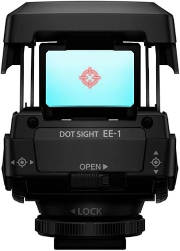 OM System EE-1 Visor de Punto Rojo con Montaje para Zapata – Ayuda precisa para supertelefotografía, Ideal para observación de Aves, Naturaleza y Deportes, Ligero y Robusto, Ajuste Sencillo - imagen 3