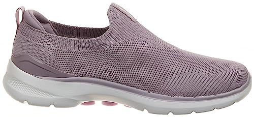 Image of Skechers Womens GO Walk 6 - Vibrant Smile Slip-on Walking Shoes