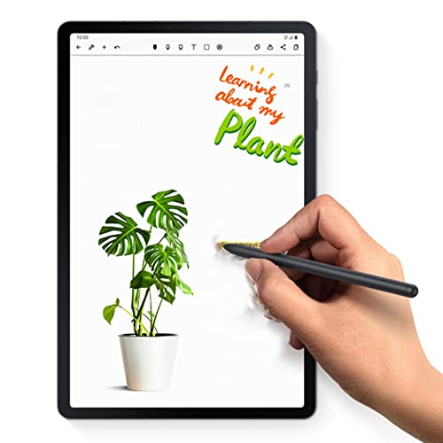 Image of Galaxy Tab S7 Fe S Pen Replacement Stylus Pen For Samsung Galaxy Tab S7,Tab S7 Fe Sm-T730,Sm-T733,Sm-T736B Touch Pen(Withoutbluetooth)+ Tips /Nibs(Mystic Black)
