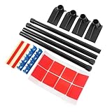 [Conception robuste] Le support de godet de camping en métal avec une structure à quatre jambes est robuste et capable de prendre un poids fort, une durabilité