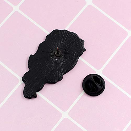 Haptian Edgar Allan Poe Smalto Spilla Multiple