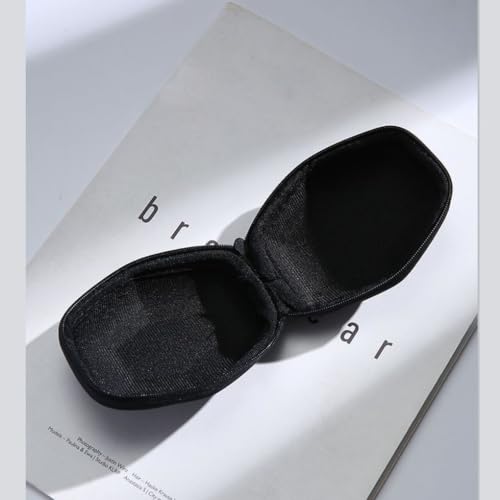 Image of Unisex Semi-Hard Shell Folding Eyeglasses Cases With Clasps | Protective Case For Folding Glasses